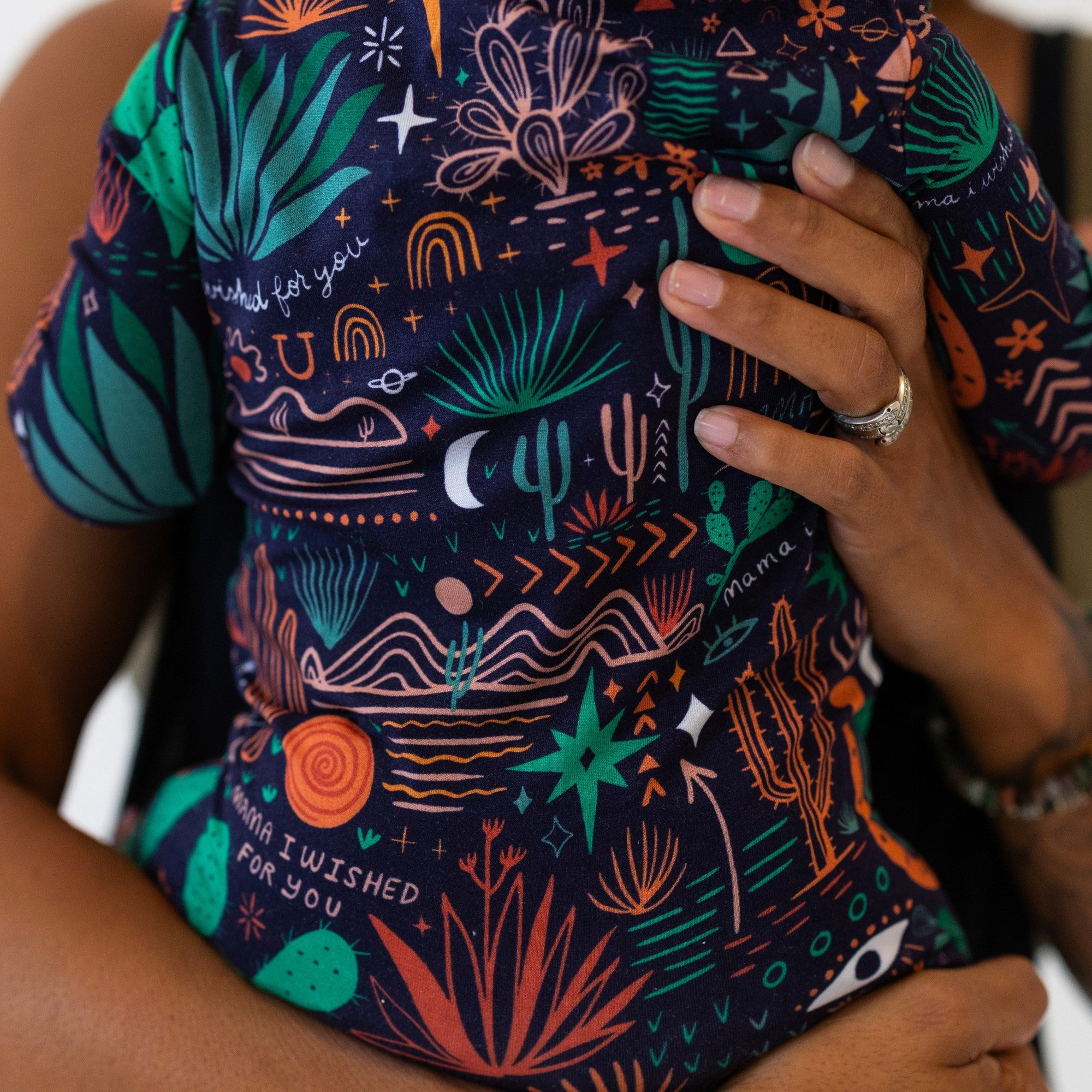 Desert Cactus (Midnight) | The Second-Skin Footie | Milk & Baby