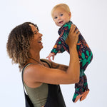 Desert Cactus (Midnight) | The Second-Skin Footie | Milk & Baby