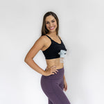 Cadence Nursing Pumping Bra Black front