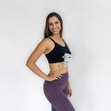Cadence Nursing Pumping Bra Black front
