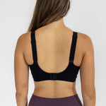 Cadence Nursing Pumping Bra Black pumping