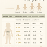 Boho Floral | GOTS Certified Organic Cotton Zippy | Milk & Baby