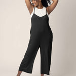 Charlie Maternity & Nursing Romper | Black | Milk & Baby