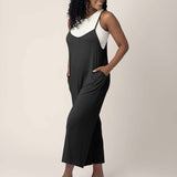 Charlie Maternity & Nursing Romper | Black | Milk & Baby