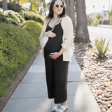 Charlie Maternity & Nursing Romper | Black | Milk & Baby