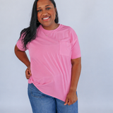 Relaxed Fit Zip Breastfeeding Tee