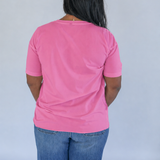 Relaxed Fit Zip Breastfeeding Tee