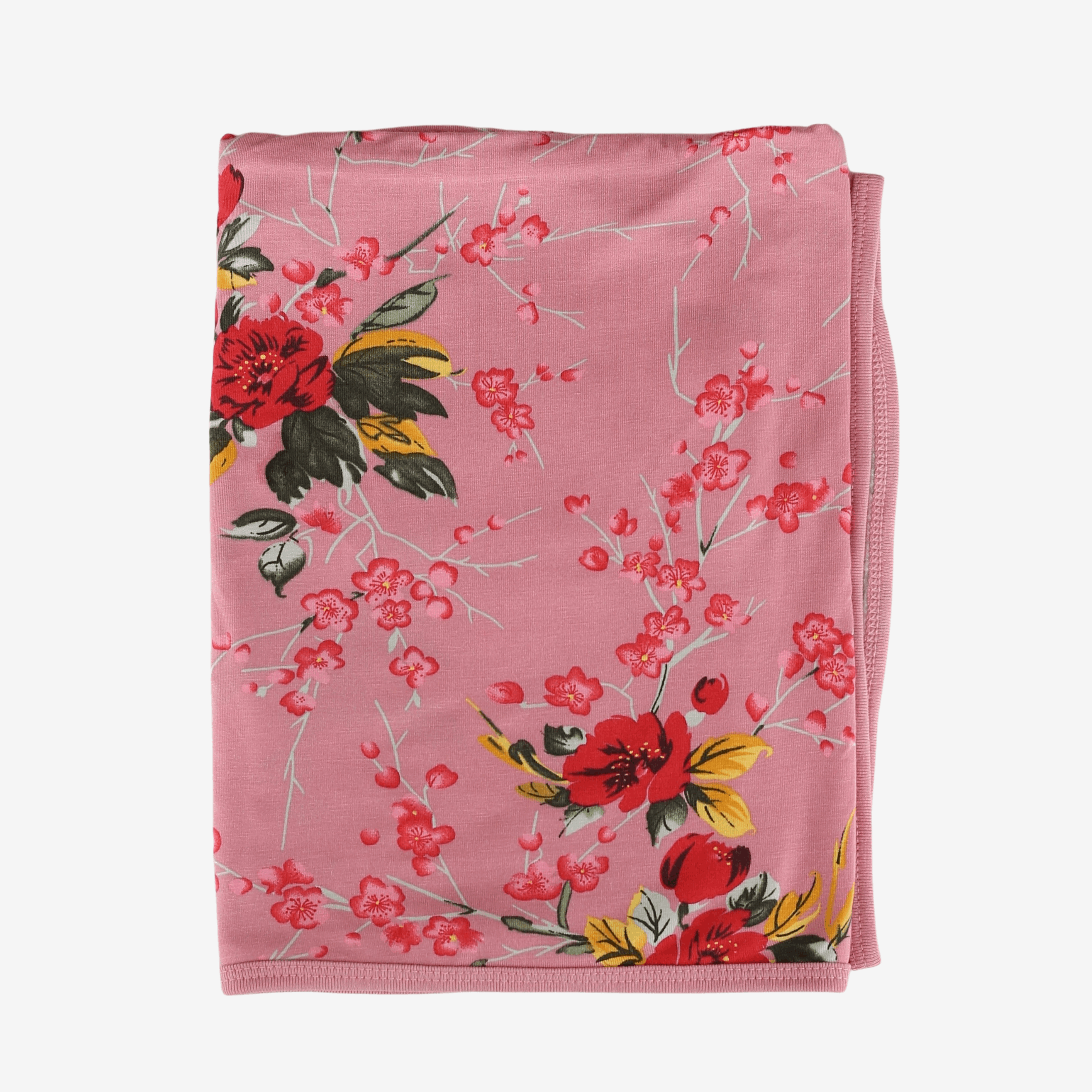 Cherry Blossom Rose Swaddle | Milk & Baby