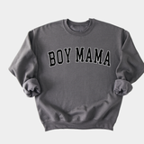 Boy Mama Varsity Pullover