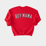 Boy Mama Varsity Pullover