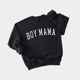 Boy Mama Varsity Pullover