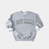 Boy Mama Varsity Pullover