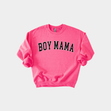 Boy Mama Varsity Pullover