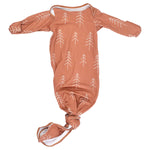Christmas Pine Tree Knotted Gown | Milk & Baby