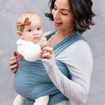 Tuck and Bundle Baby Wrap | Citadel Blue Milk & Baby