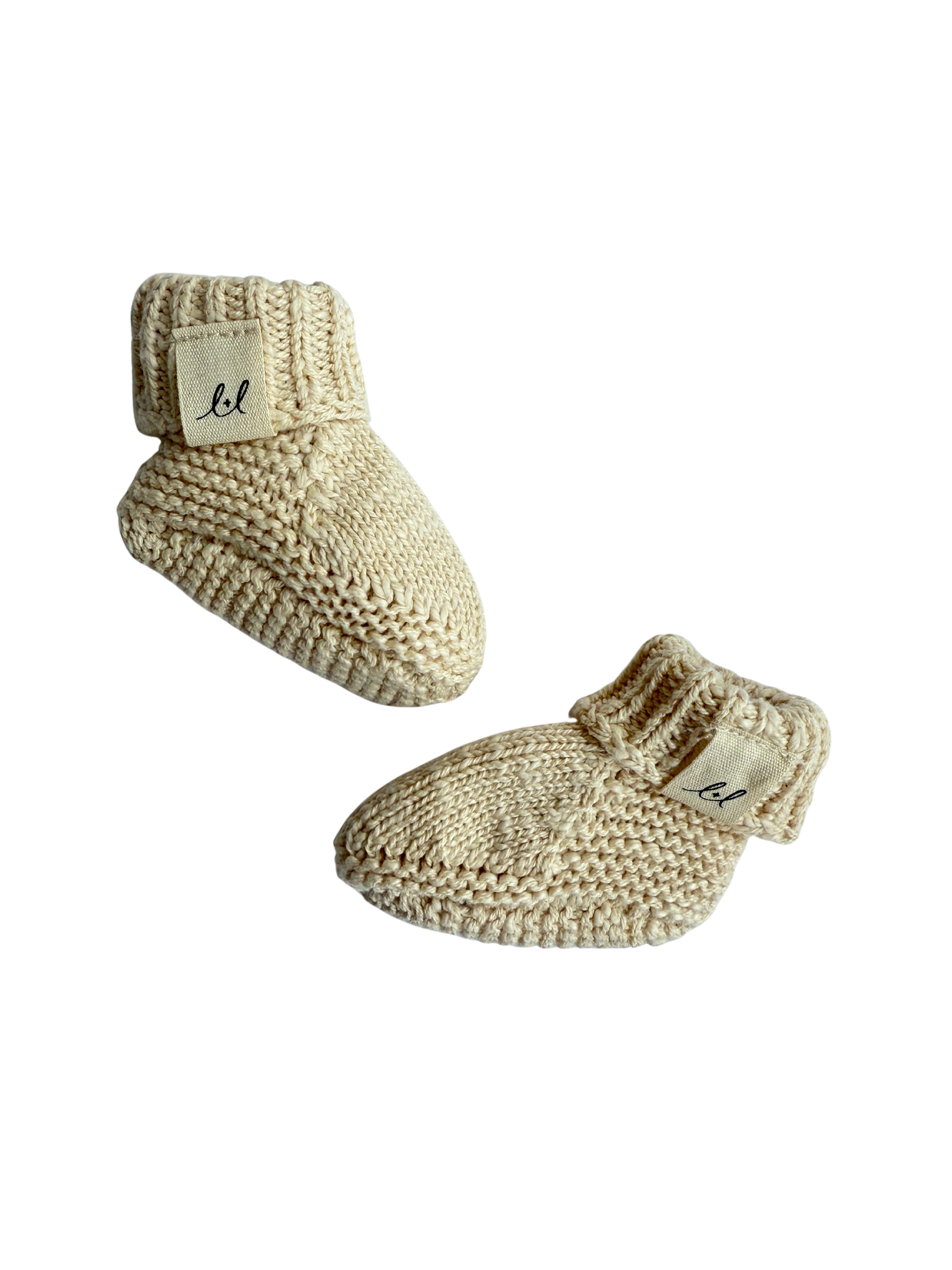 Classic Booties French Cream flat