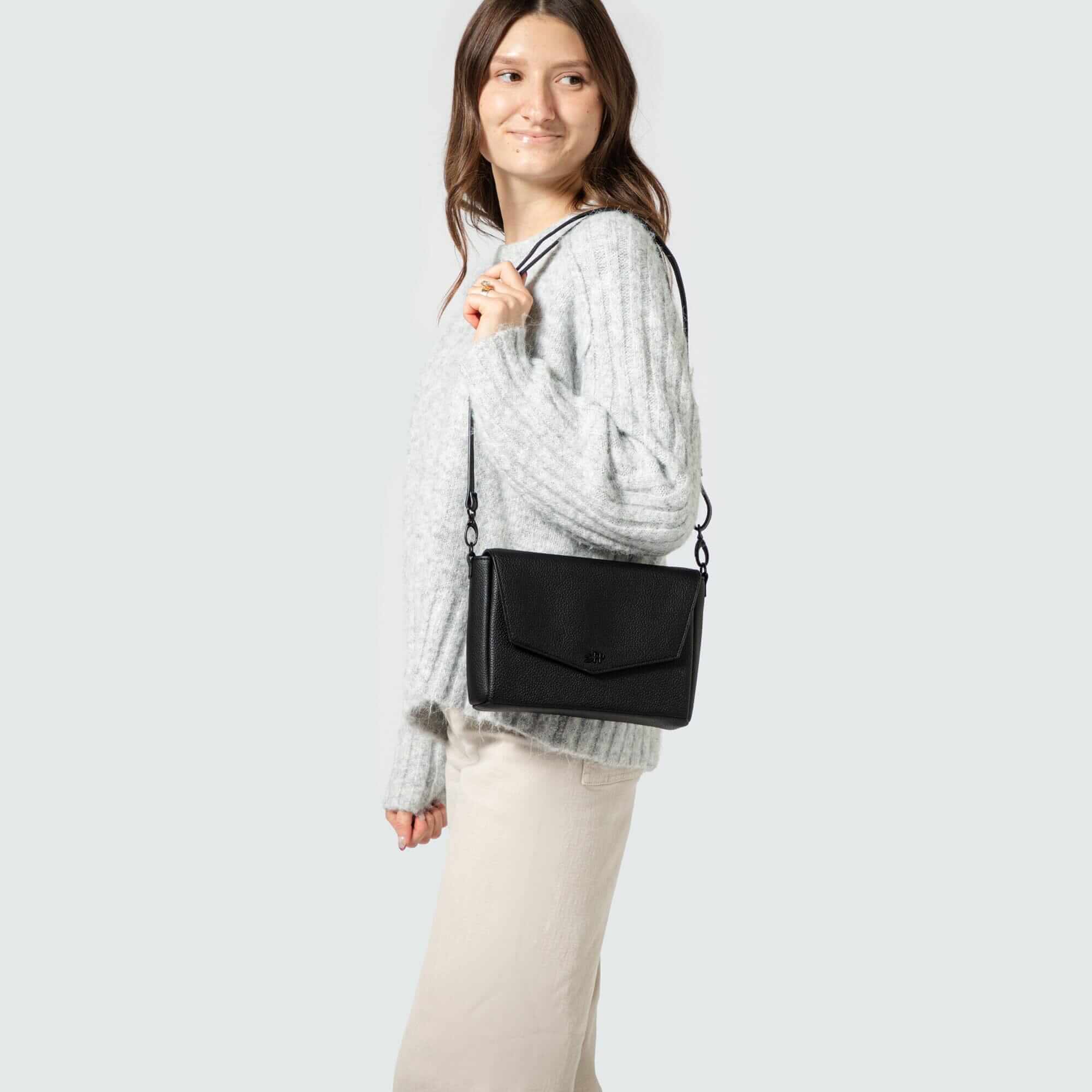 Ebony Classic Crossbody | Milk & Baby