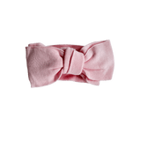 Powder Pink | Classic Bow Headband | Milk & Baby