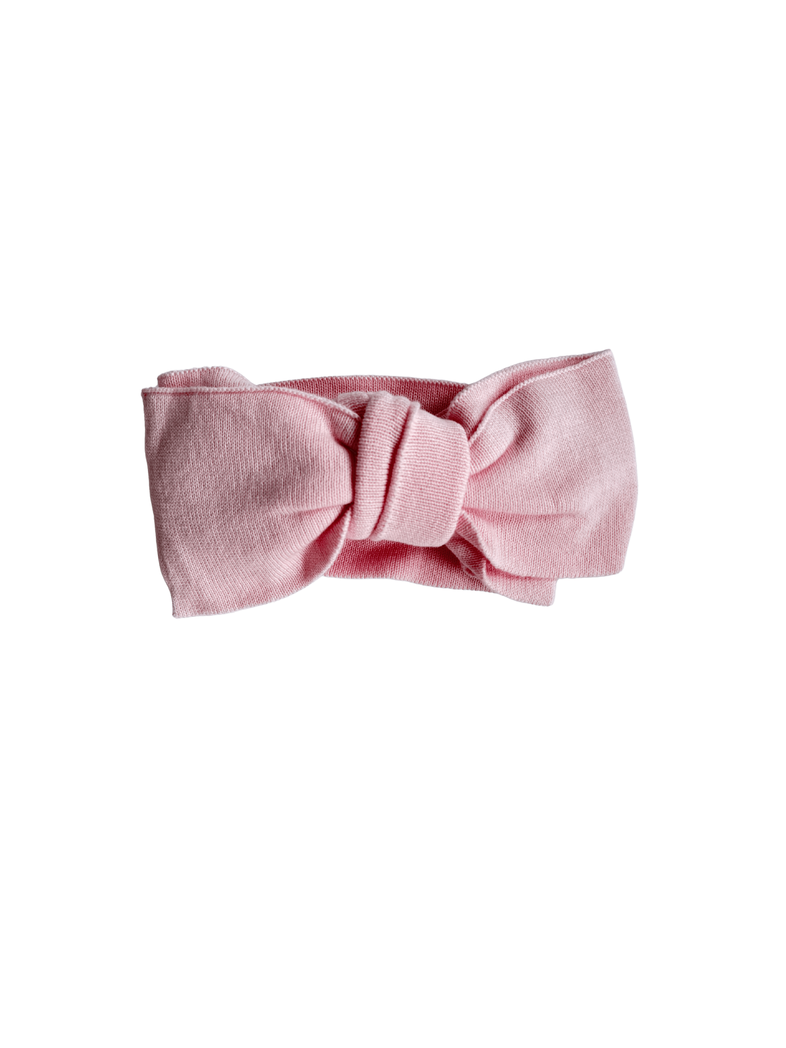 Powder Pink | Classic Bow Headband | Milk & Baby