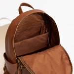 Cognac Classic City Backpack II | Milk & Baby