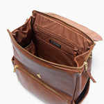 Cognac Mini Classic Bag II | Milk & Baby