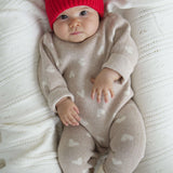 Luna + Luca Pom Beanie - Red | Milk & Baby