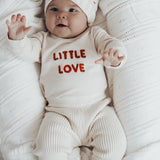 Luna + Luca Organic Booties | Cream