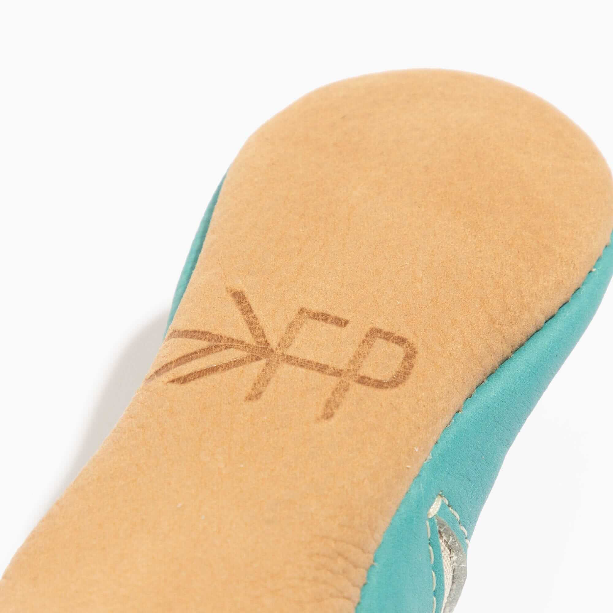 Turquoise Cowboy Chelsea Boot Baby Shoe | Milk & Baby