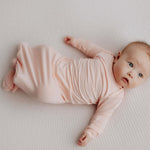 Heavenly Pink Knotted Baby Gown | Milk & Baby