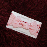 Pink Candy Cane | Bamboo Head Wrap