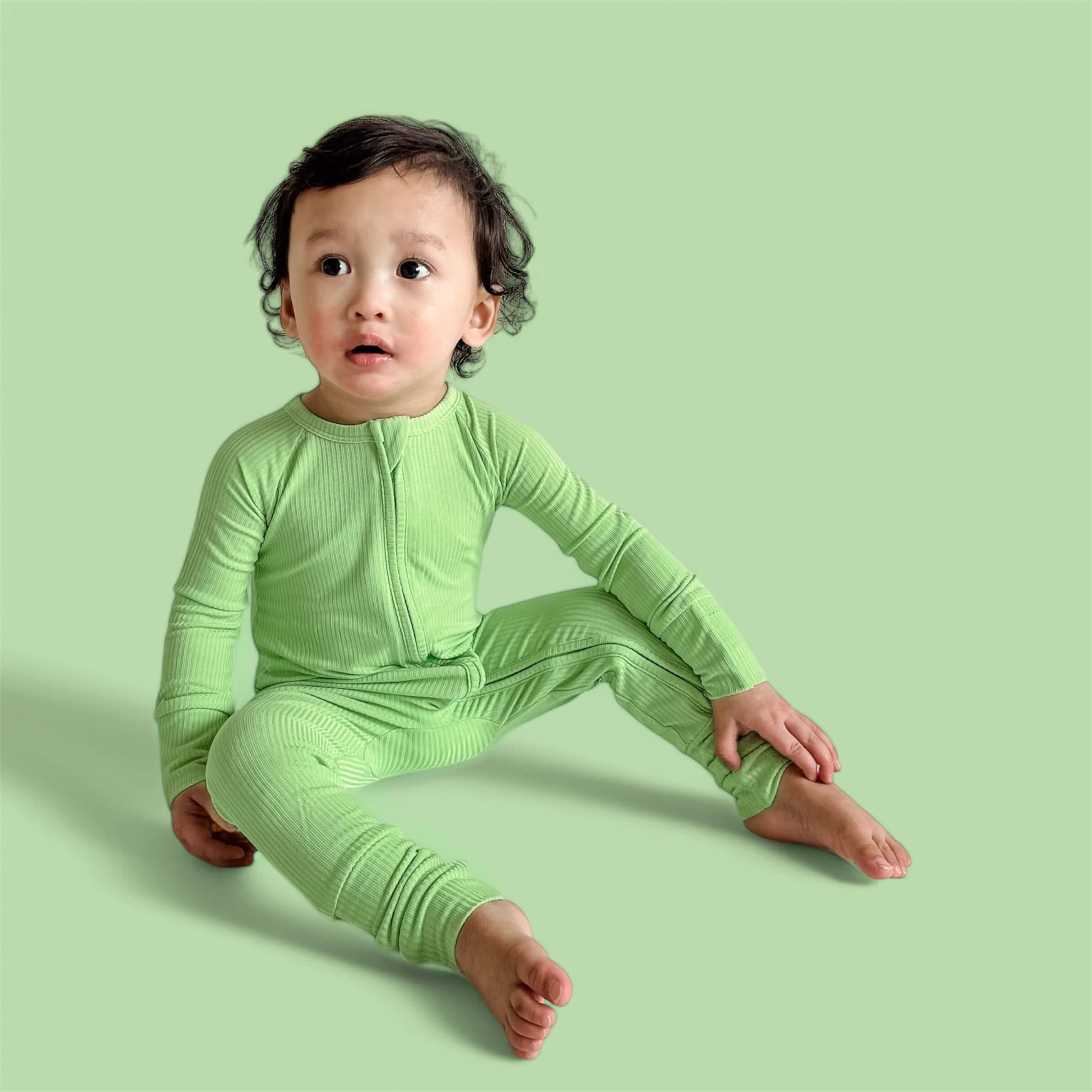 Key Lime Dream Romper | Milk & Baby