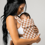 The Monarch Carrier - Mocha Check | Milk & Baby