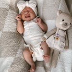 Luna + Luca Pointelle Summer Set - Cream | Milk & Baby