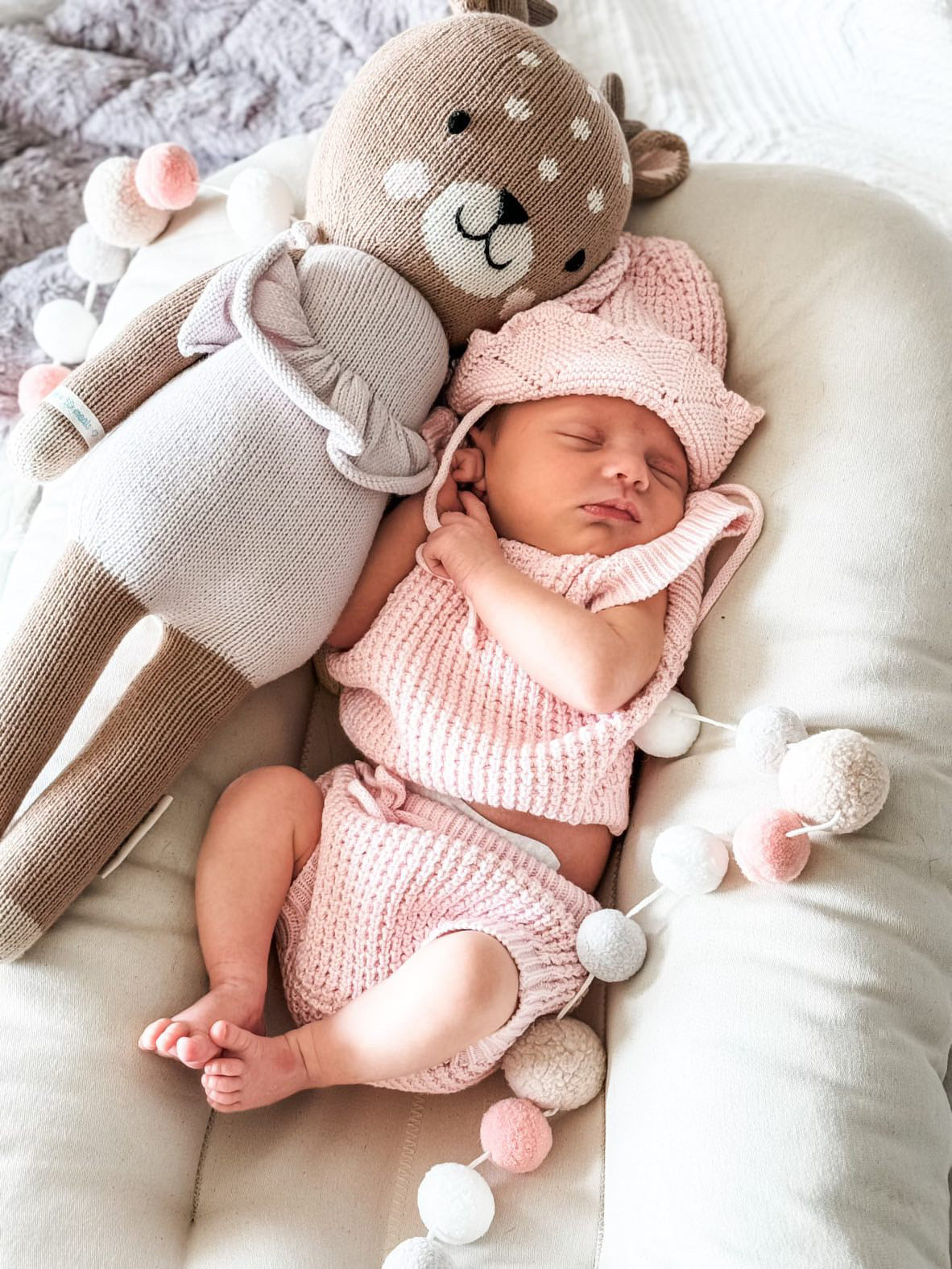 Luna + Luca Summer Tank Set - Pink | Milk & Baby