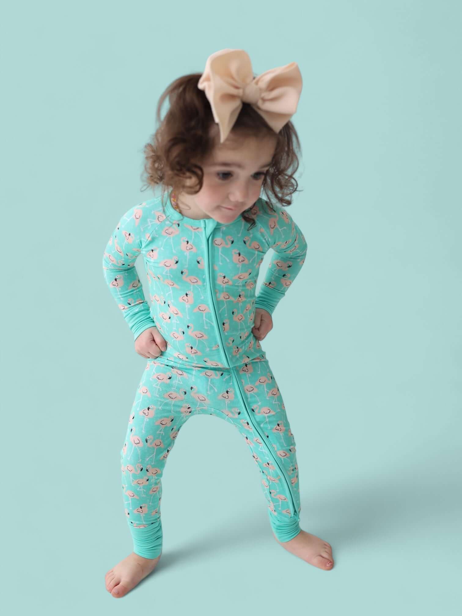 Mingling Mingos Dream Romper | Milk & Baby