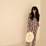 Moo! | Women's Bamboo Button Up Lounge Set