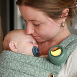 Monroe x Coco Bloom | Neutral Cotton Baby Carrier (7–35 lbs)