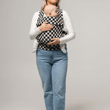 The Monarch Carrier - Ebony Check | Milk & Baby