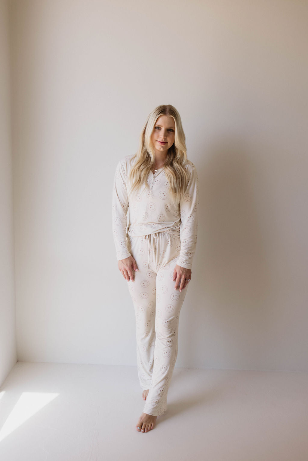 Just Smile | Women's Bamboo Pajamas | Milk & Baby