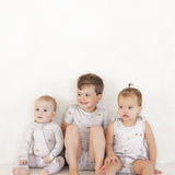 Mushroom | Bamboo Zip Pajamas