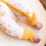 You Are My Sunshine Zipper Lounger | Milk & Baby