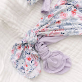 Bloom |Baby Gown and Hat Set with Headband