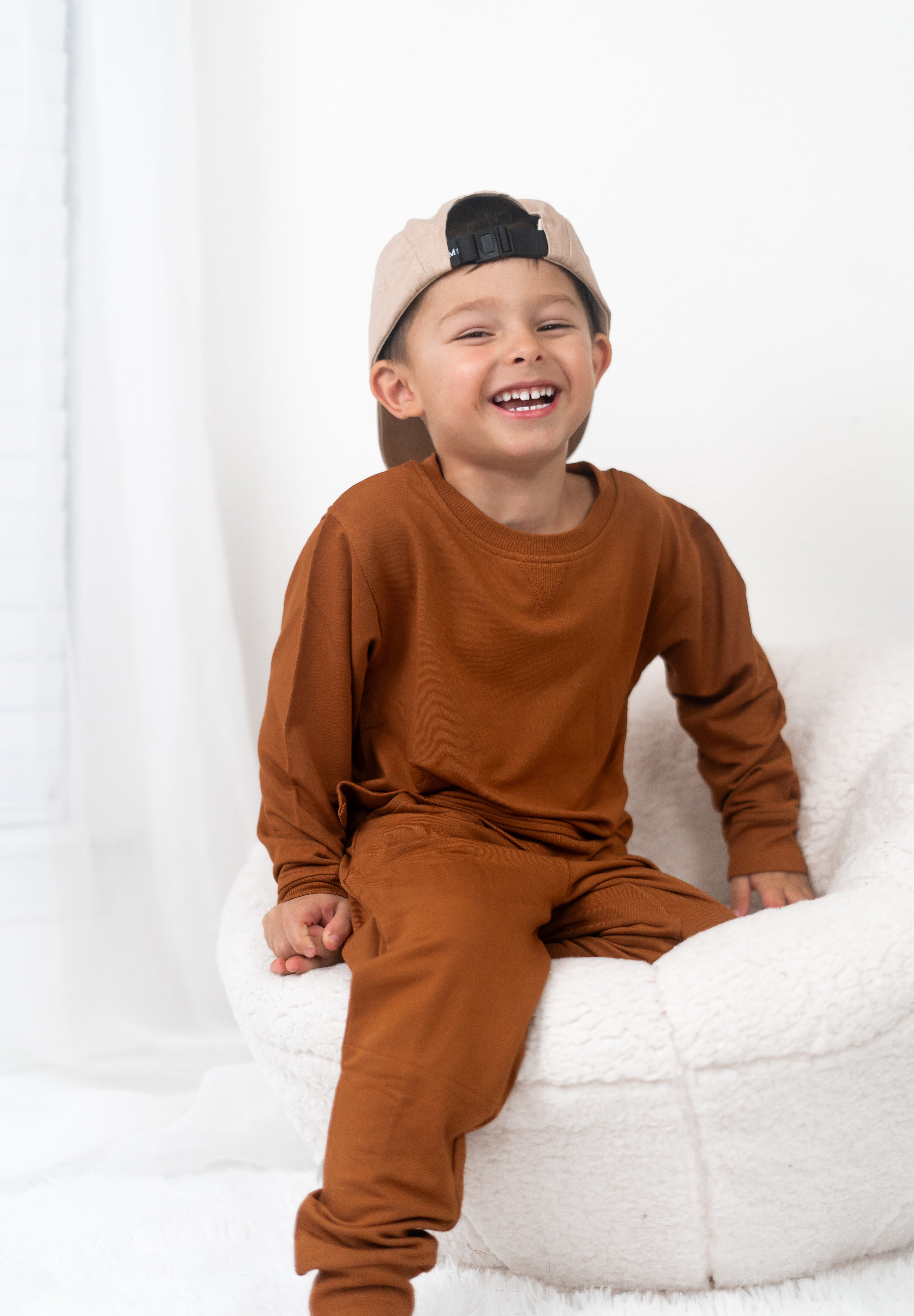 Copper Terry Dream Pullover | Milk & Baby