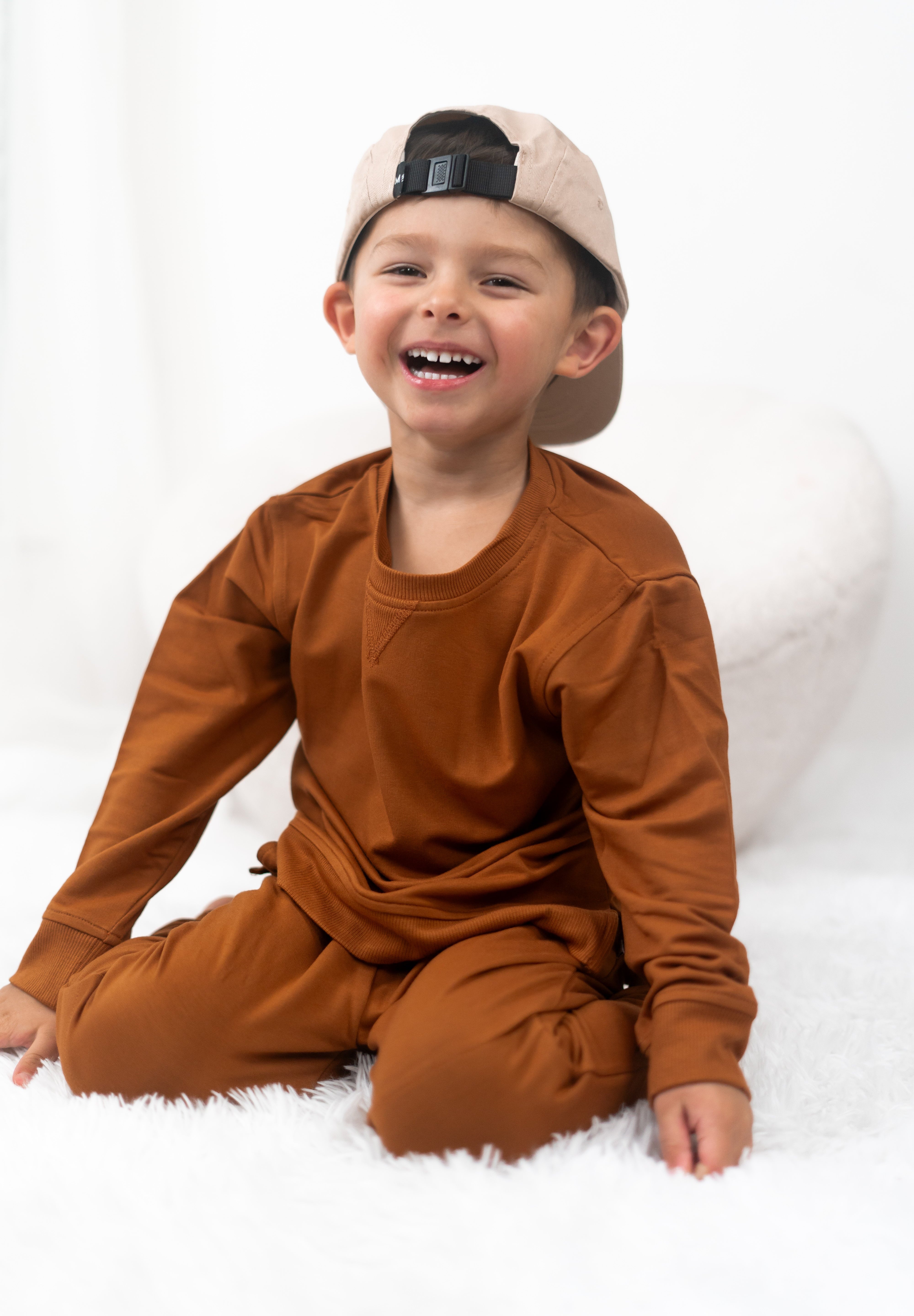 Copper Terry Dream Pullover | Milk & Baby