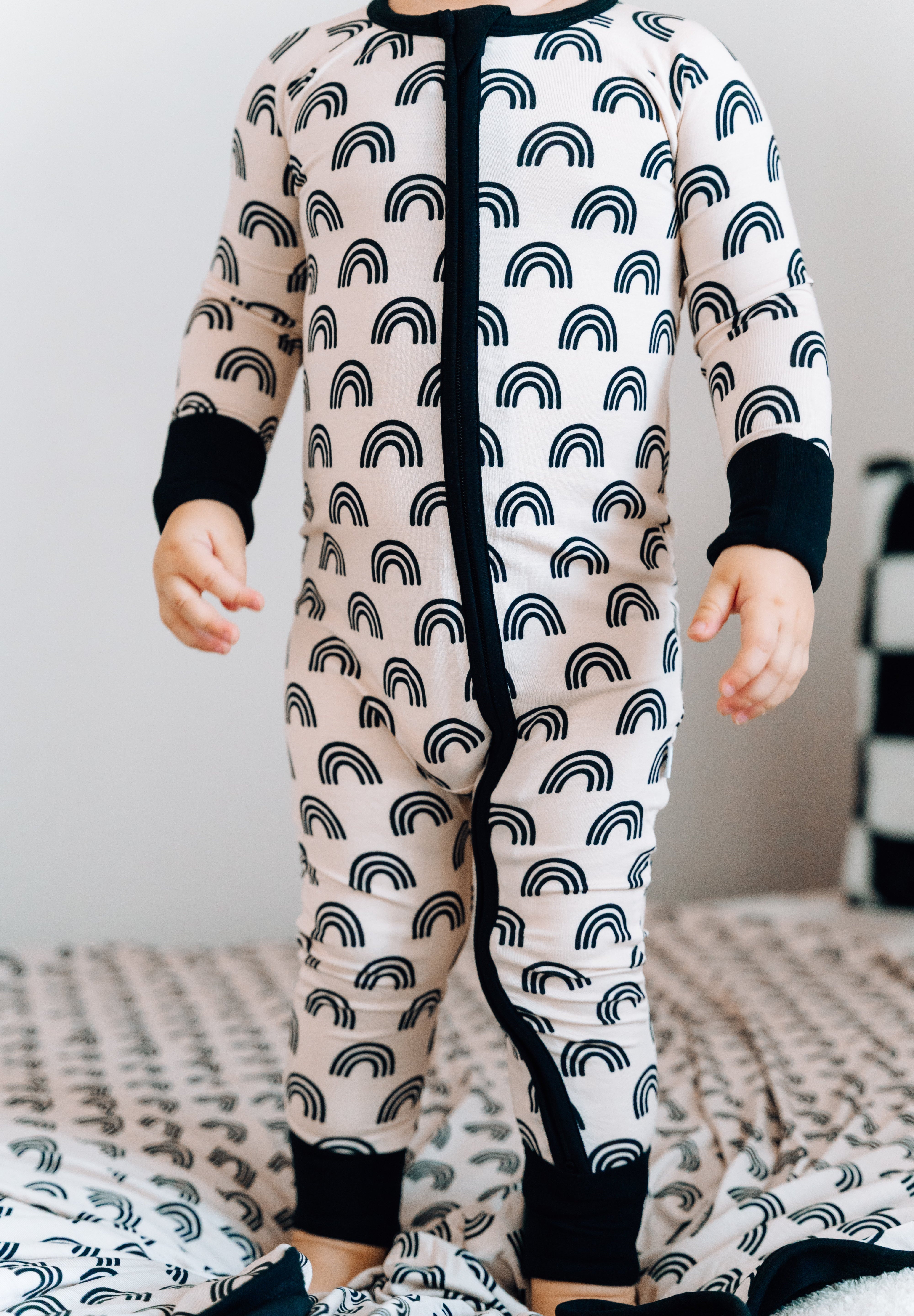 SIMPLE RAINBOW DREAM ROMPER | Milk & Baby