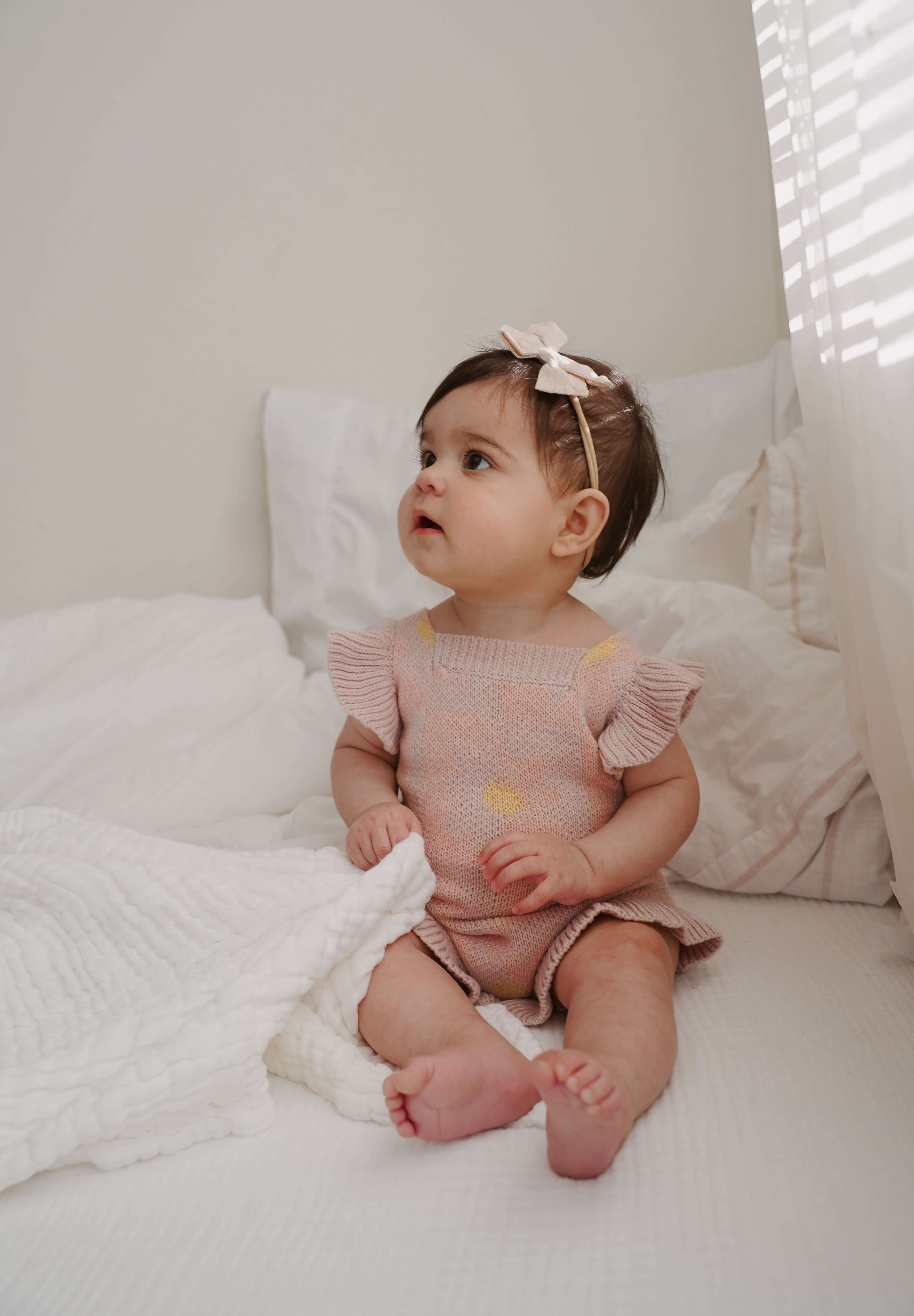 Luna + Luca Spring Blooms Romper | Milk & Baby