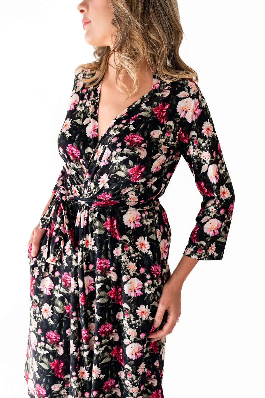 Fallon Bamboo Women's Robe | Milk & Baby