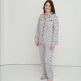 Allie Leopard Bamboo Women's Luxe Lounge Set | Milk & Baby