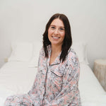 Allie Floral Bamboo Women's Luxe Lounge Set | Milk & Baby