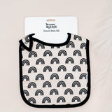 SIMPLE RAINBOW DREAM BABY BIB | Milk & Baby
